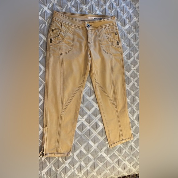 Dkny Denim - Y2k vintage DKNY Jeans cropped in Beige size 4